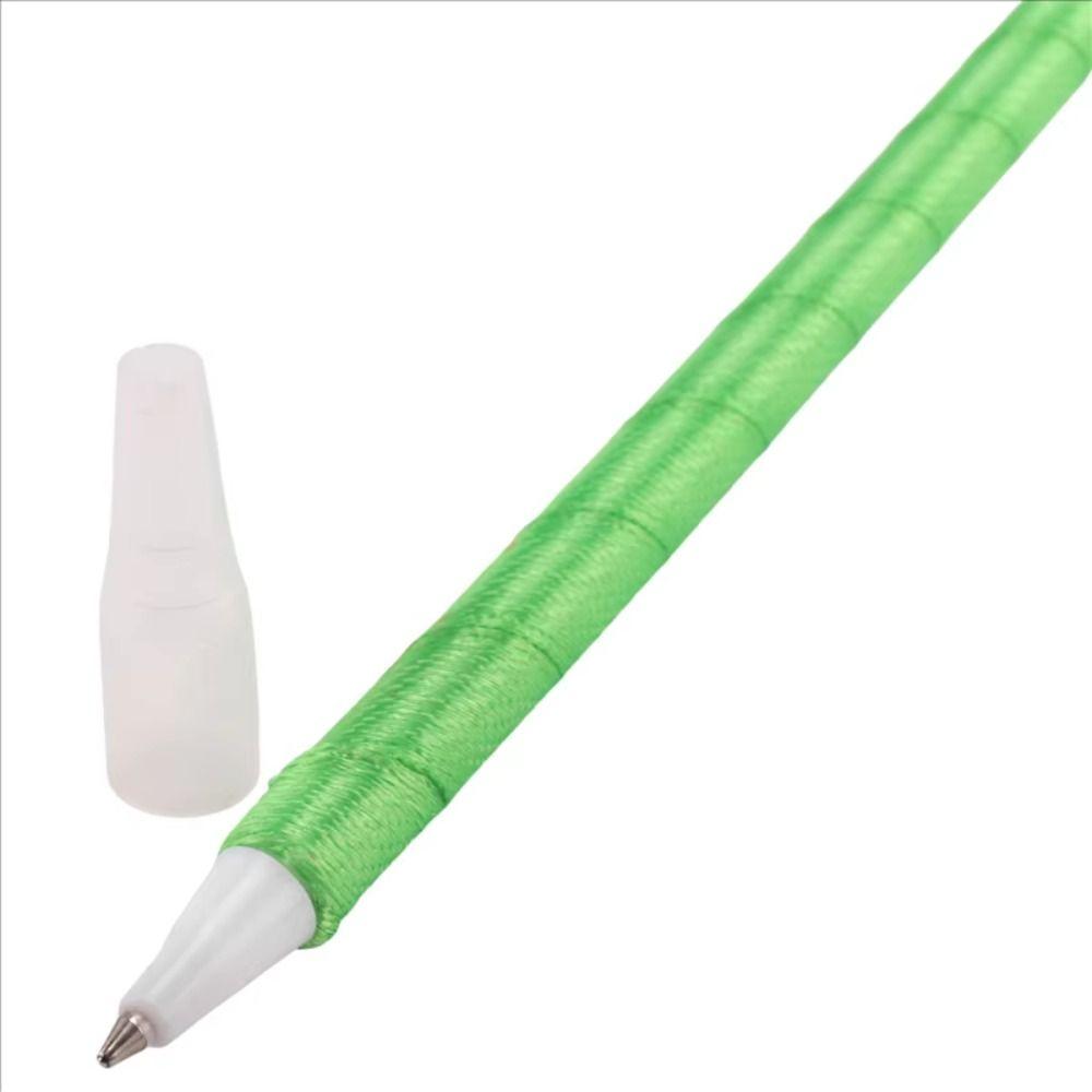 Smooth Writing Cute Cartoon Design Pens Valentine's Day Stuffed Rose Pens  Office Supplies