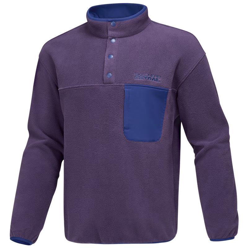 SKECHERS Men s Knit Half-Zip Casual Jacket P425M190 L 5660₽