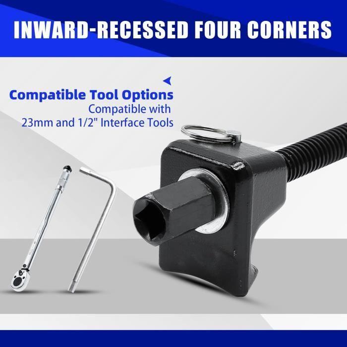 Compresseurs de Ressorts Amortisseur - CCLIFE - 320mm - 2 pièces - Couleur Bleu - Pour Voiture