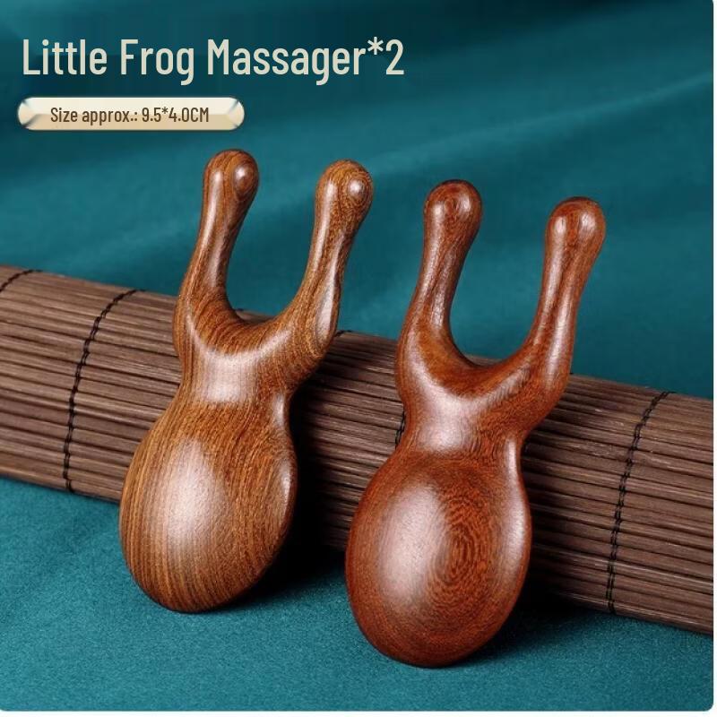 

Sandalwood Antler & Frog Meridian Massage Comb Set