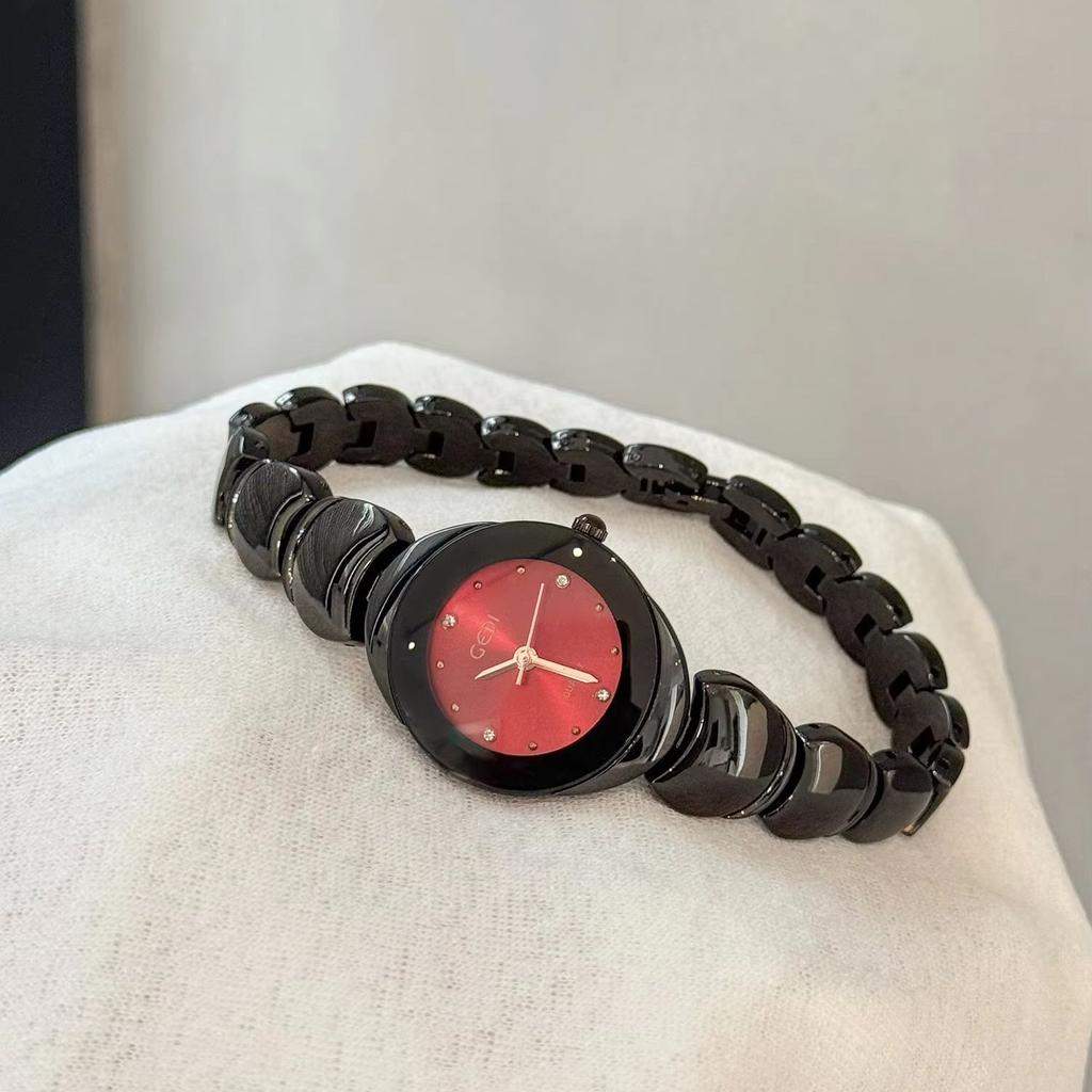 Fashionable Affordable Luxury Women's Watch,Water-Resistant Stainless Steel Round Strap, Elegant Quartz Ladies' Wristwatch Gift