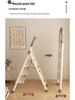 Thickened Carbon Steel Folding A-Frame Ladder: Indoor Multifunctional Step & Telescopic Climbing Ladder for Housewarming
