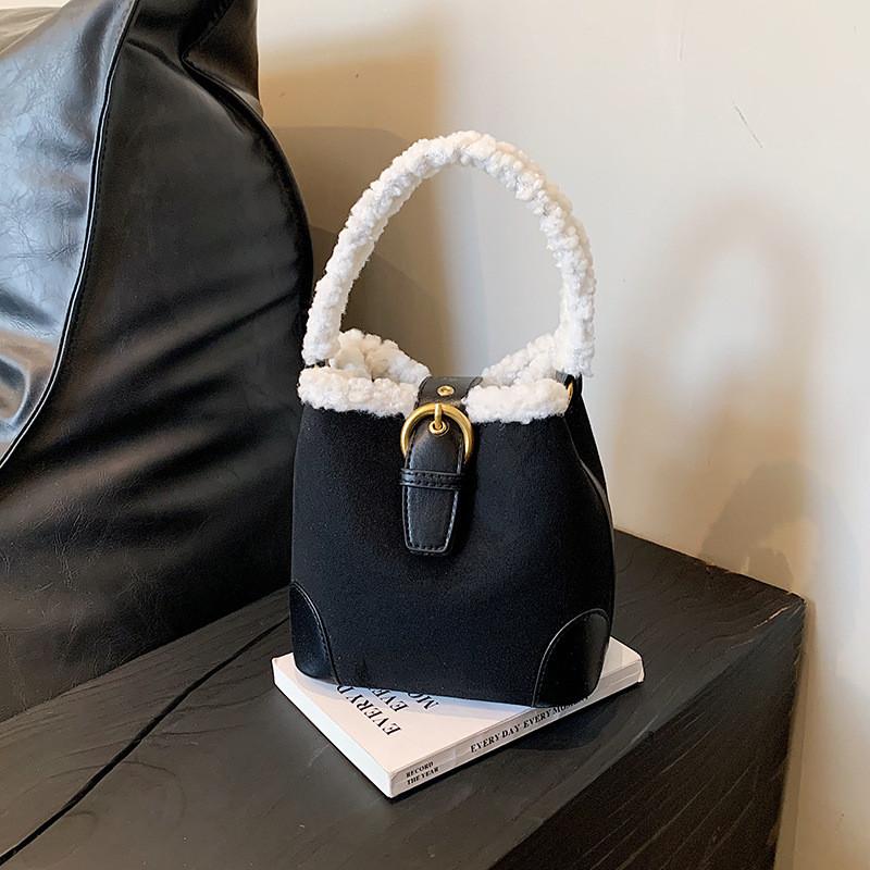 Trendy Pu Cross-border Style Shoulder Bag For Daily Outfits чёрный