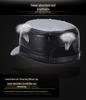 Men's Adjustable Sheepskin Leather Duckbill Cap - Warm Autumn/Winter Hat