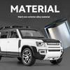 Nytt 1:24 Land Rover Defender SUV Leke Legeringsbil Støpte & Lekebiler Metallbilmodell Simuleringssamling Leker For Barn Gaver