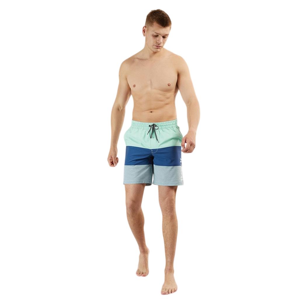 Hurley Mens Volley Colour Block Swim Shorts