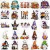 50 Uds. Pegatinas de Gnomo de Halloween, pegatinas de grafiti para equipaje DIY, portátil, monopatín, motocicleta, bicicleta