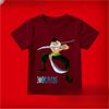 Summer 2026 One Piece Generation of Evil  Straw Hat Group All Assembled Trend Theme 100 Cotton Print Loose Tshirt Adult Top