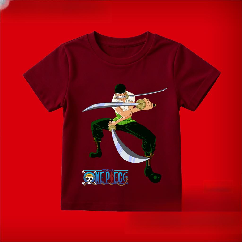 Summer 2026 One Piece Generation of Evil Straw Hat Group All Assembled Trend Theme 100 Cotton Print Loose Tshirt Adult Top