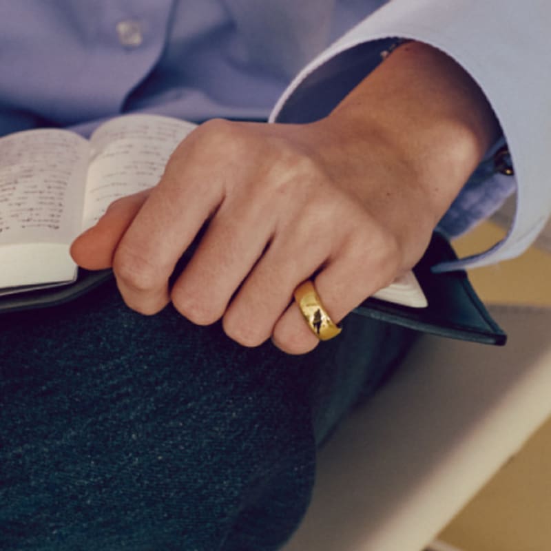 Kinda PI PI flat ring small