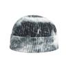 Knitted Tie Dye Beanies Hats Plain Cuff Beanie Knit Ski Cap Casual Skull Warm Solid Winter Blank Headwear Bonnets
