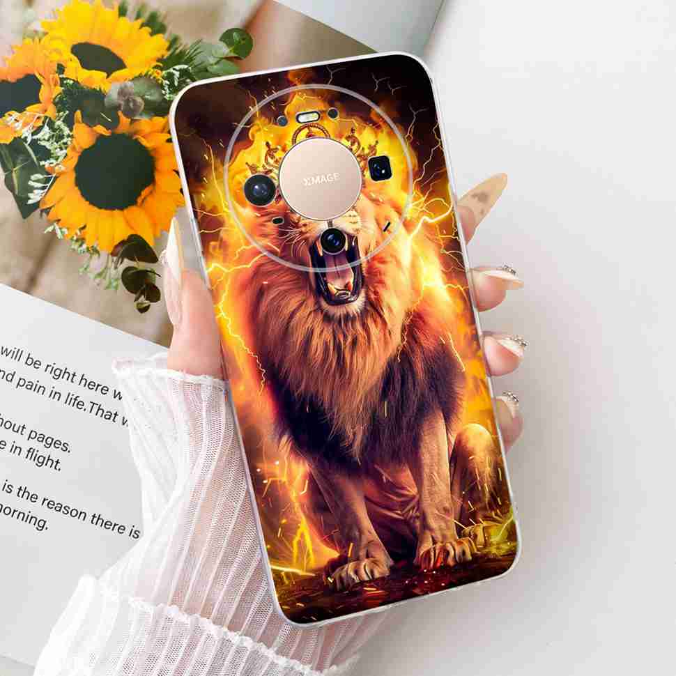 For Huawei Mate 80 5G 2025 Case VYG-AL00 Soft Silicone Sweet Heart Painted Cover Case For Huawei Mate80 Mate 80 TPU Fundas