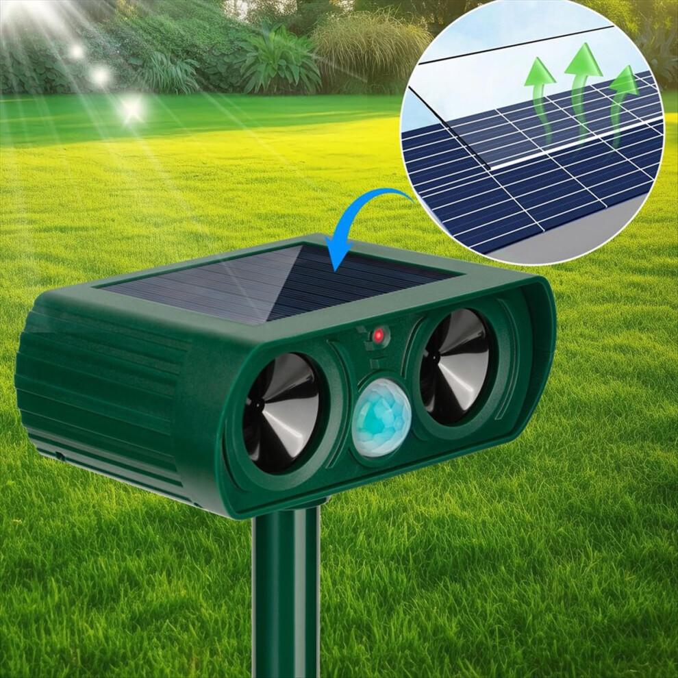 Solar Ultrasonic In Repellent Defender Rat, Squirrel, Deer, Raccoon