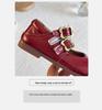 2025 Spring/Autumn Girls' Soft Sole Princess Leather Shoes