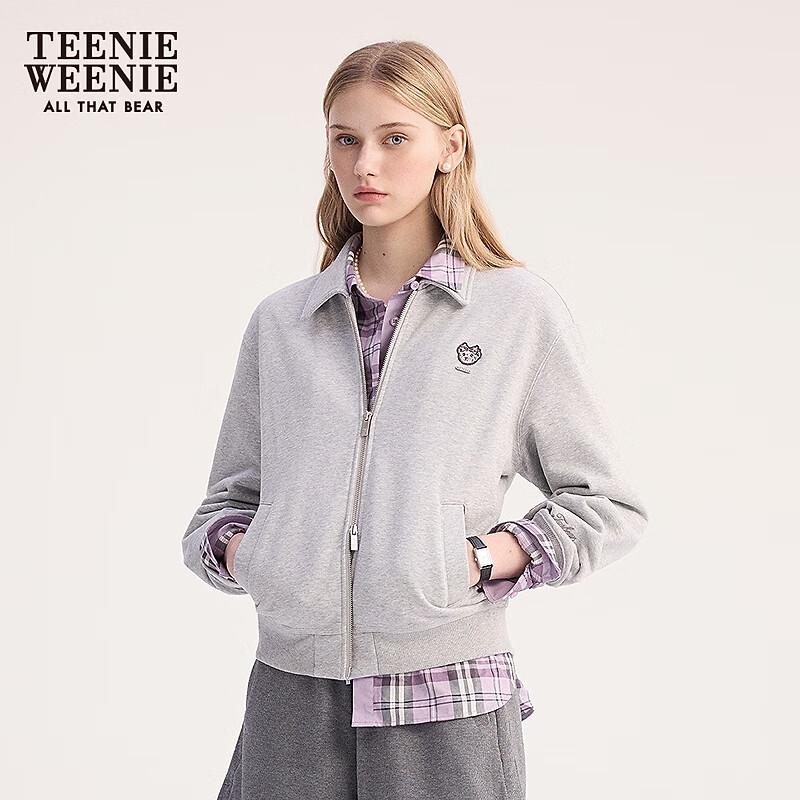 Teenie Weenie Bear Women's Polo Collar Sweatshirt