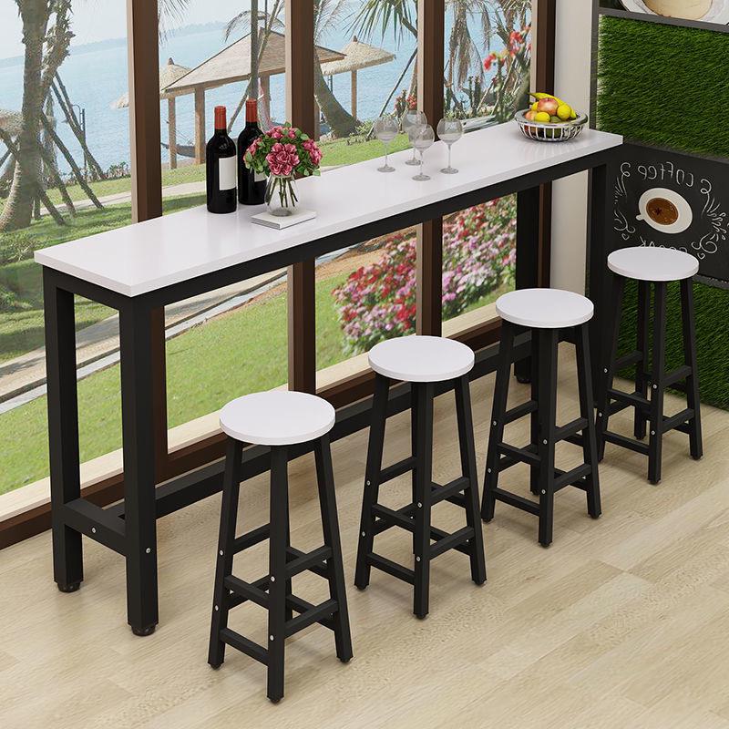 Modern Minimalist Wall Bar Table for Home and Balcony