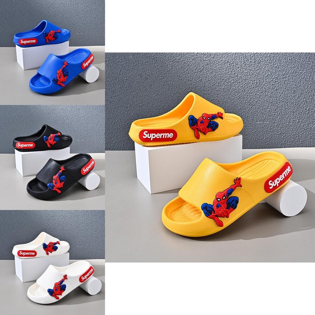 Jungen Bequeme Spider-Man Themen Indoor Rutschfeste Weiche Sohle Slipper Sandalen für Sommer