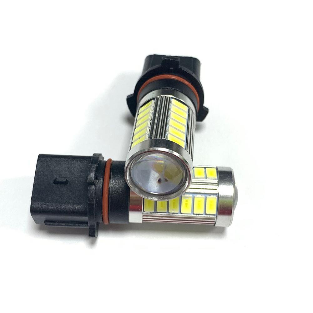2PCS P13W White DC 12-24V LED Bulb Fog Daytime Running Light DRL 9W For Benz W212 C207 A207 E-Class 2010-2012