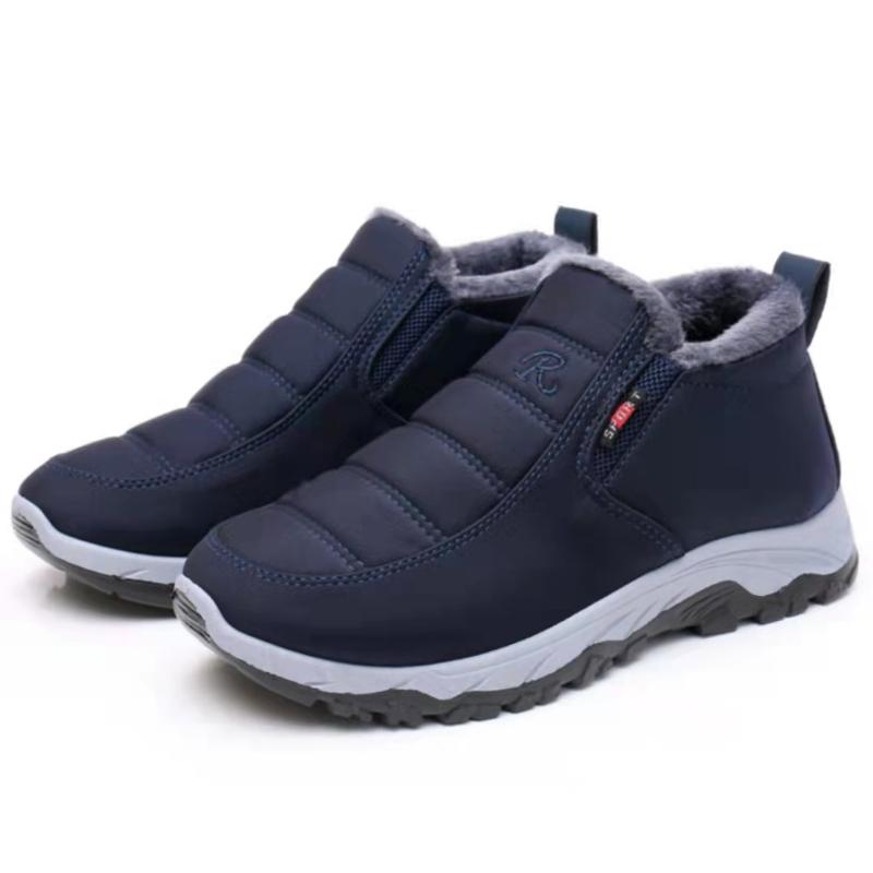New Autumn and Winter Women Thick Warm Sports Shoes Non-slip Shock Absorption Lightweight High-top Sneakers