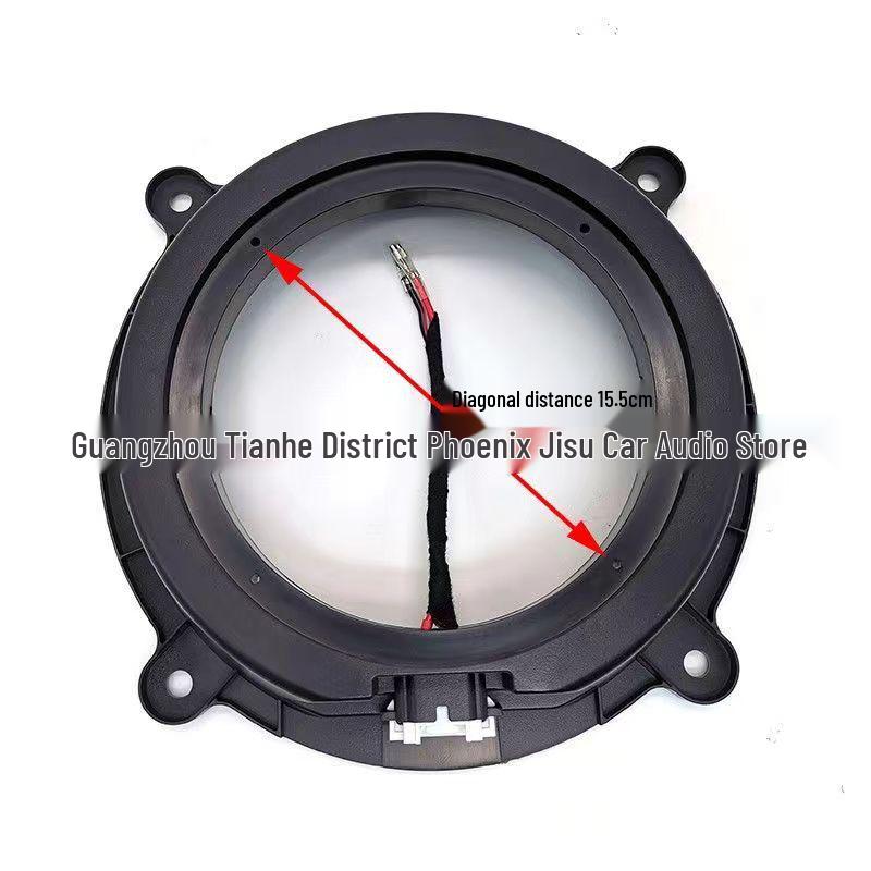 Compatible Audio Modification 6.5" Speaker Gasket for Atenza, Axela, CX-4, CX-5, CX-7 Non-Destructive Bracket