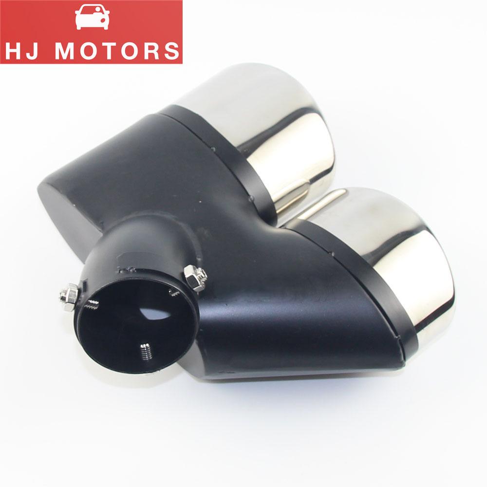 Premium 304 Stainless Steel Quad Exhaust Tailpipe for Mercedes W211 E260/E240 Exhaust Pipe Tailpipe