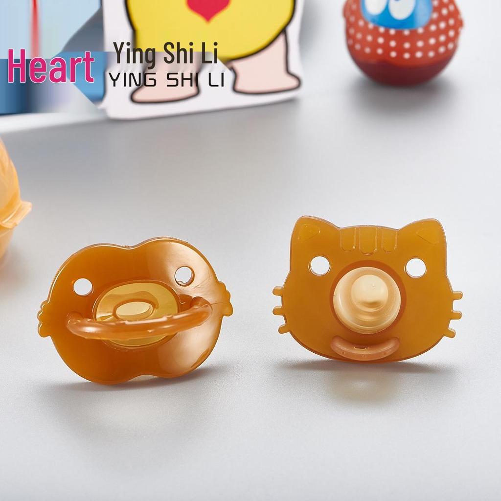 Yingshili Antibakteriální silikonový dudlík pro miminka s nano stříbrem - Kousání odolná savička