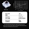 Gateron Dustproof Mechanical Keyboard Switch Tester: Blue, Red, Brown, Black, Purple, Green, Gold, Silver, Orange, White, Gray, Yellow.