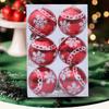 12Pcs Christmas Baubles for Christmas Tree Hanging Ball Ornament for Wedding Winter Holiday Party Table Centerpieces