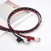 Women's Versatile Belt Rivets with Jeans Dress Decorative Belt Punk Pin Buckle Diamond Girls Leather Belt