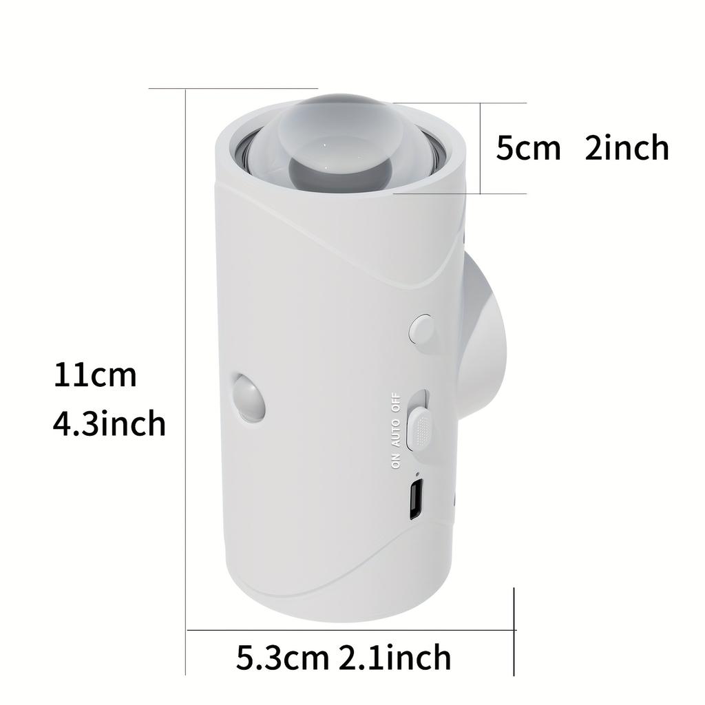 LED Motion Sensor Light Night Light Usb Rechargeable Wall Lamp for Lighting Paintings Picture Mural Bedroom Kitchen Dropshipping