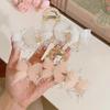 15CM Butterfly Large Hair Claw For Thick Hair Hair Claws Crab Women Sweet Pink Hairpin Ponytail Hair Clip Claw Accessories