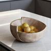 Wabi-Sabi Fruit Bowl Versatile Decor Rustic Table Centerpiece for Entryway