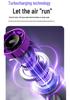 2026 Portable Handheld Fan S1 - 100-Speed USB Fan with Digital Display for Office & Outdoor Use