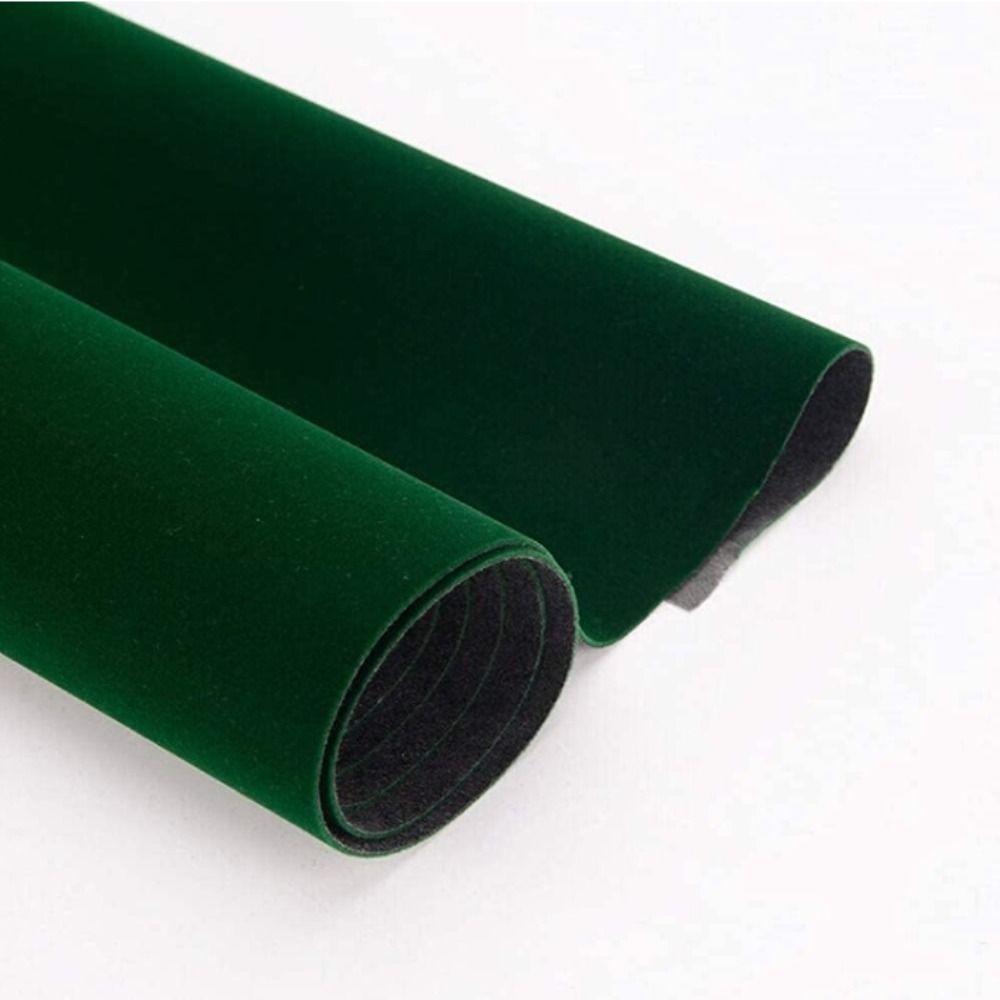 4.85 Feet Green Self-Adhesive Felt Self-Adhesive Velvet Drawer Liner Roll  DIY Felt Liner