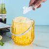With Handle Wine Chilling Bucket Acrylic Beverage Chilling Tub Champagne Ice Bucket  Party