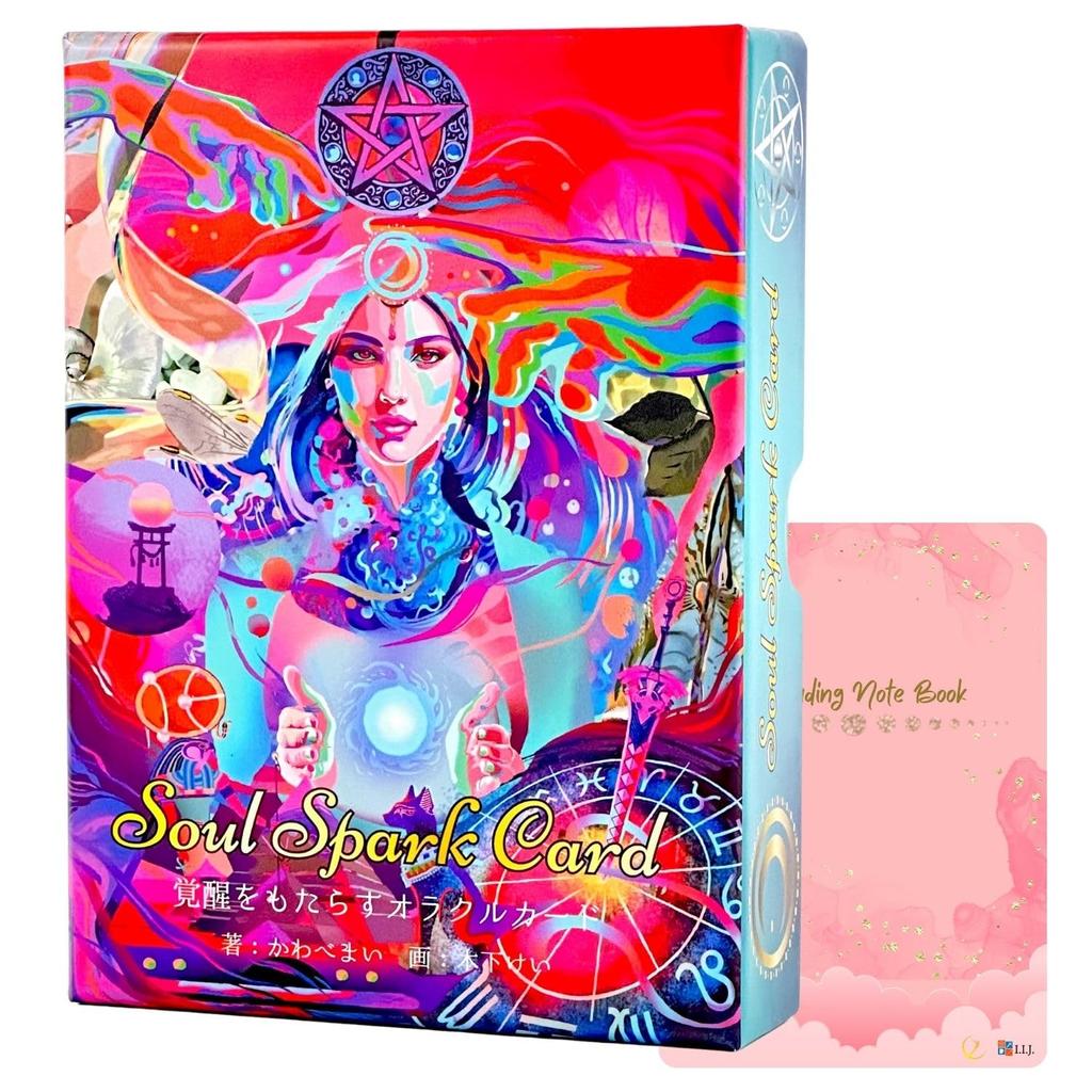 Oracle Cards Soul Spark Cards New Edition Japanese Version Affirmation Fortune Telling with Japanese Instruction Manual I.I.J