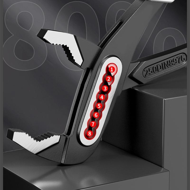 Efficient Water Pump Pliers Offering Superior Grip Control Adjustable Grooves Joint Pliers for Diverse Hand Tool Need