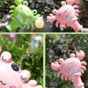 Bubble Wand Cartoon Crab Musical Bubble Blower with Lights Handheld Automatic Bubble Machine Party Favors Gifts for