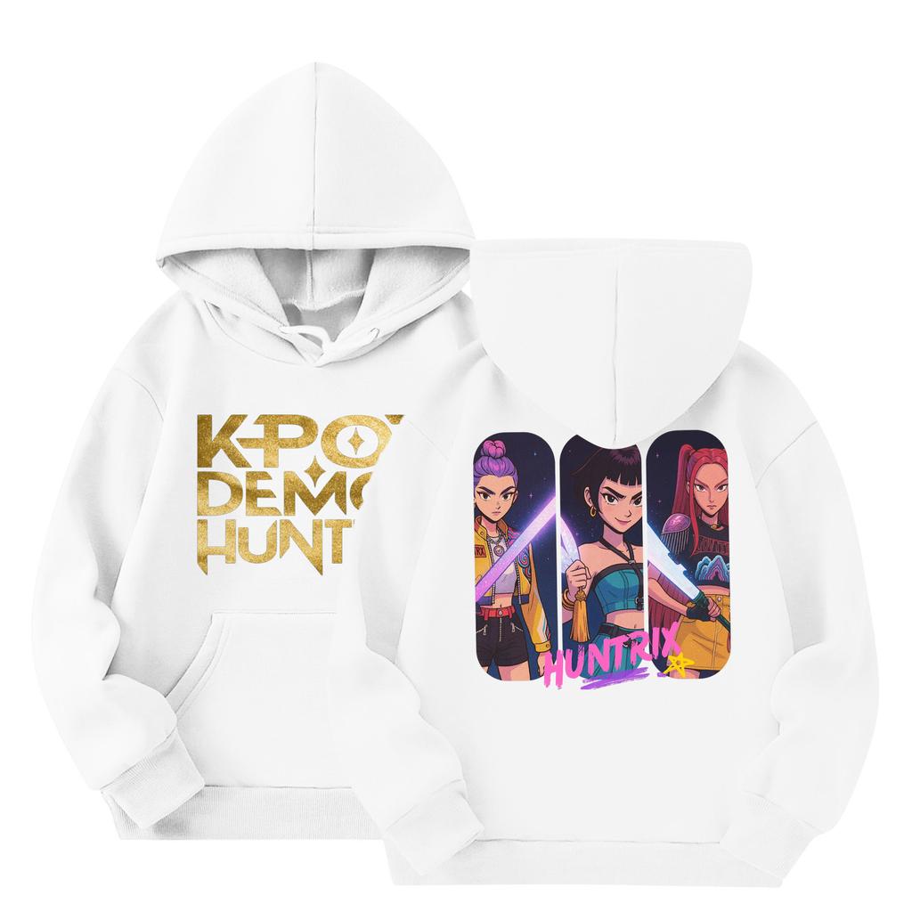 Dětská móda Lehký pulovr s dlouhým rukávem s kapsami Potisk Mikina s kapucí