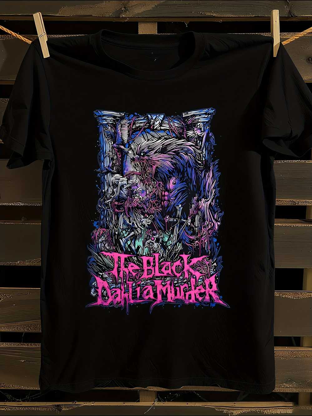 The Black Dahlia Murder Wolfman Graphic T-Shirt M