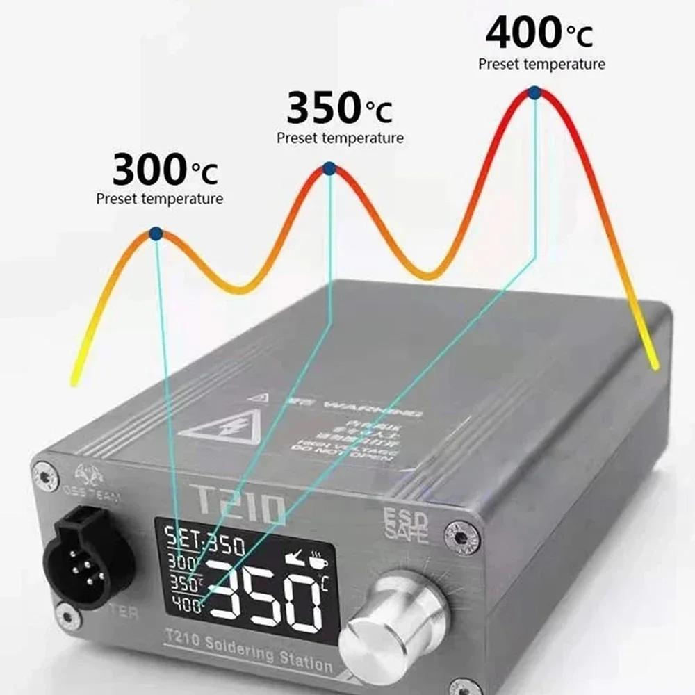 OSS T115 T210 T245 Soldering Station Professional Soldering Iron Tips Stand for Cell Phone Repair Welding Mechanic Tools Kit Set