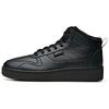 New Life Collection Coverage Warm Slip Resistant Mid Top Skateboard Shoes Men's Black 912046920-3