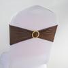 10 Pcs Chair Sashes Stretchy Chair Back Bands Chair Ties Bows with Buckle Slider for Wedding Party Hotels Banquet Decoration