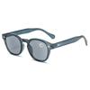 Stylish Full Frame Reading Glasses Vintage Rivet Leopard Round Sunglasses Women Men Ultra Light Unisex Presbyopia Glasses