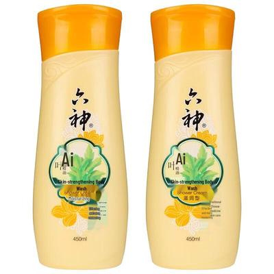 Liu Shen Mugwort Moisturizing Shower Gel Twin Pack
