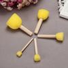 5pcs Sponge Foam Brush Set Wooden Handle Stamp Painting Tool DIY Crafts for Kids Beginners