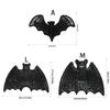 3D Iron Plastic Bat Ornament Halloween Party Essential Handcrafted Design For Porch Window Decoration