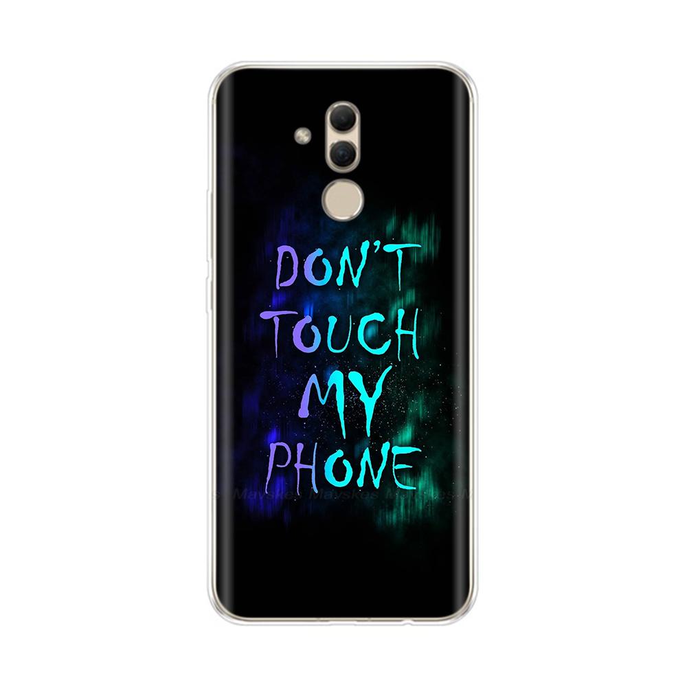 Silicone Case For Huawei Mate 20 Lite Silicon Soft TPU Case For Huawei Mate 20 Pro Mate20 Lite 20Lite SNE-LX1 Phone Cases Cover