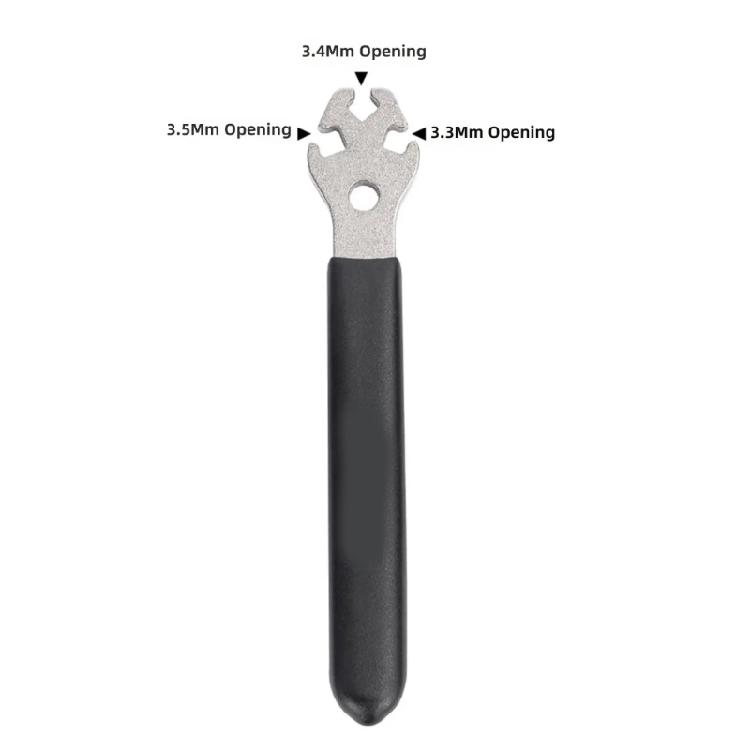 Portable Bike Spoke Wrench Rims Adjustment Tool Bike Wheel Rims Spoke Adjuster Carbon Steel Bike Spoke Wrench Enduring
