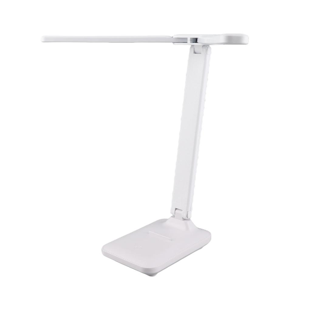 2 Köpfe Schreibtischlampe 3 Farben Stufenlos Dimmbar Flexibel Touch Studien Schreibtischlampe für Schlafzimmer Wohnheim Stecker Version